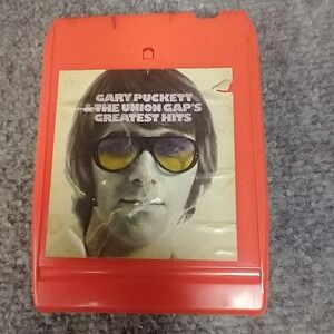 Columbia 8-Track Tape Gary Puckett & The Union Gap Greatest Hits Red Vintage